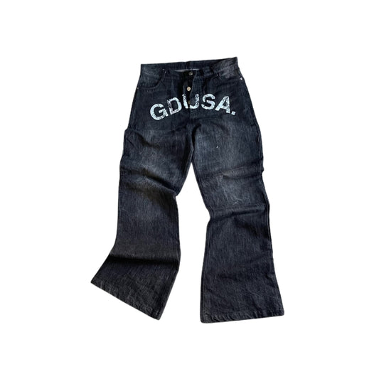 GDUSA. Black Denim